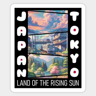 Japan Land Of The Rising Sun #2 Magnet